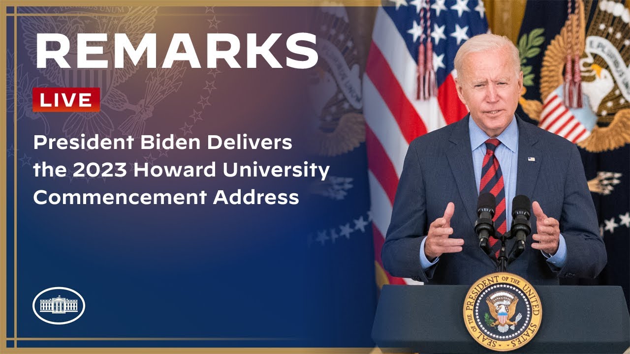 President Biden Delivers The 2023 Howard University Commencement Address | Dc News