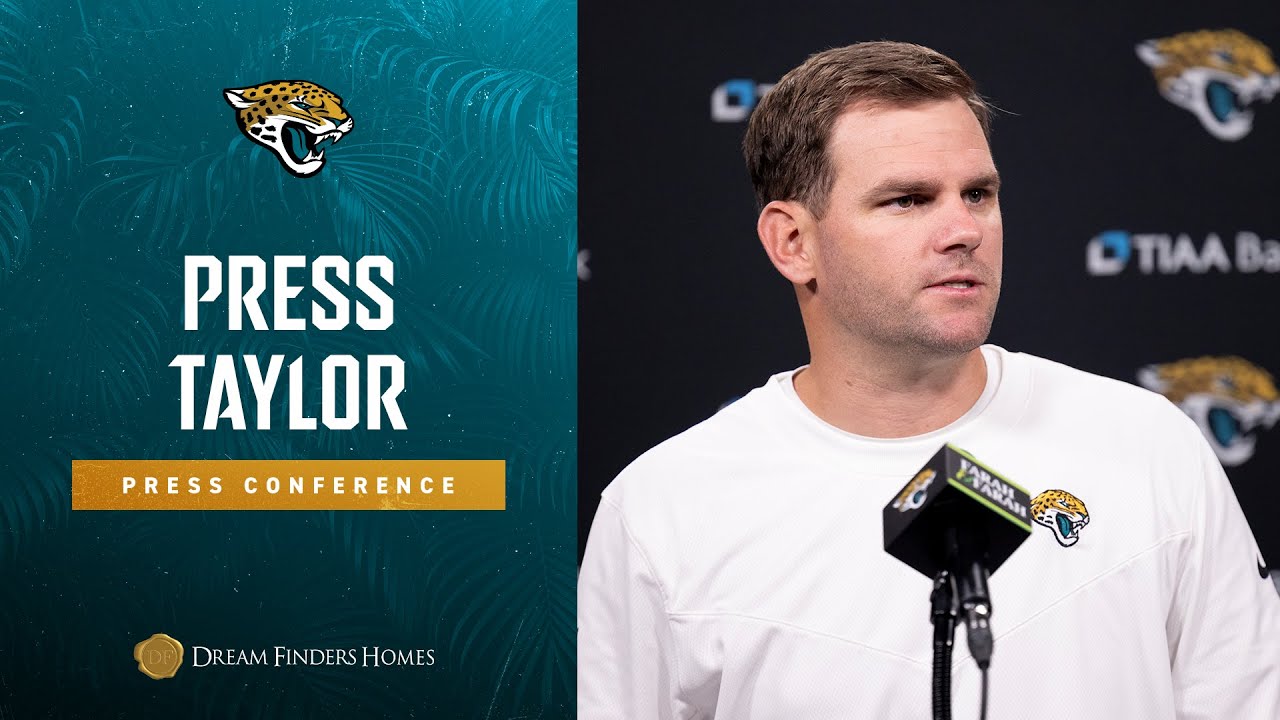 Press Taylor | Press Conference | Jacksonville Jaguars | Jags News