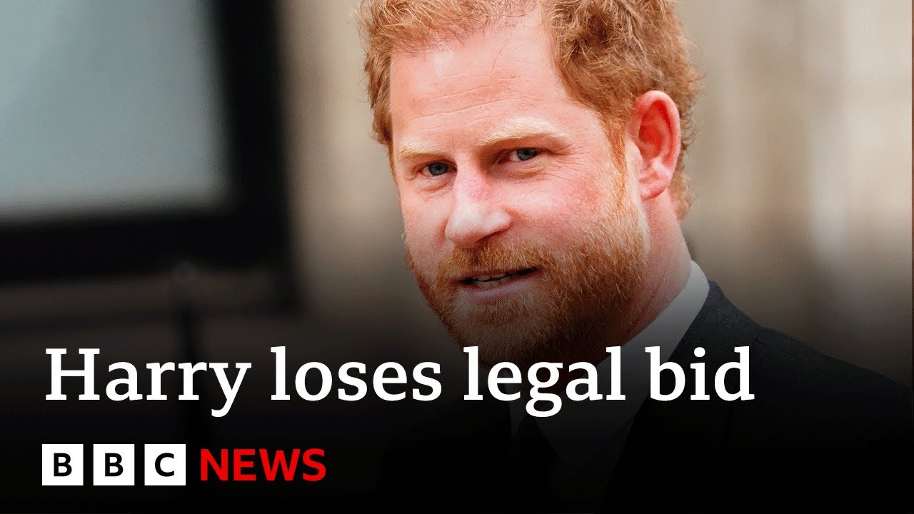 Prince Harry Loses Legal Challenge Over Security – Bbc News