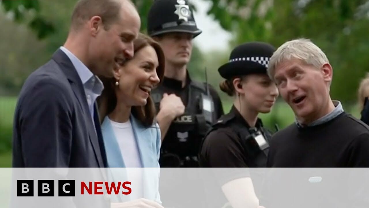 Prince William And Kate Meet Crowds Ahead Of Coronation Concert – Bbc News