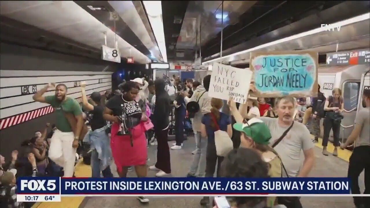 Protesters Clash With Police, Demand Justice For Jordan Neely