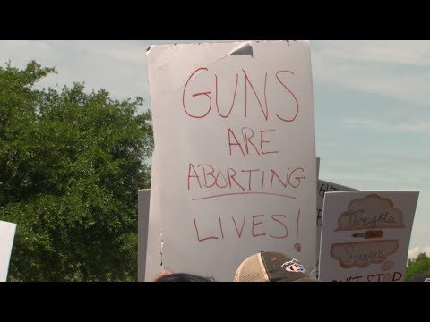 Protesters Still Rallying To Demand Action One Week After Allen Mass Shooting