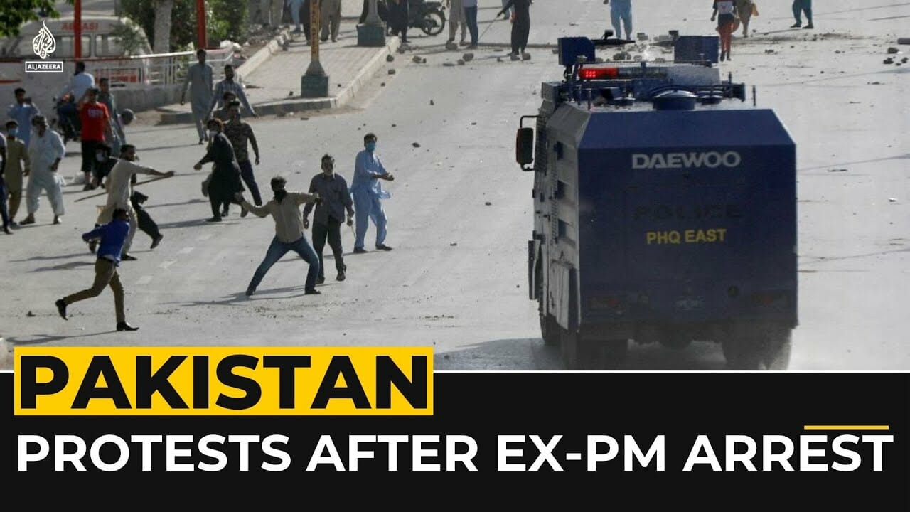 Protests Erupt In Pakistan After Ex Pm Imran Khan’s Arrest