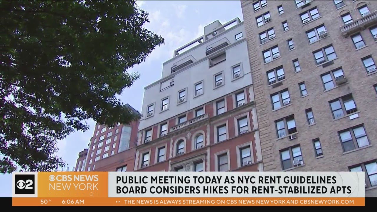 Public Hearing Today On Proposed Rent Hikes