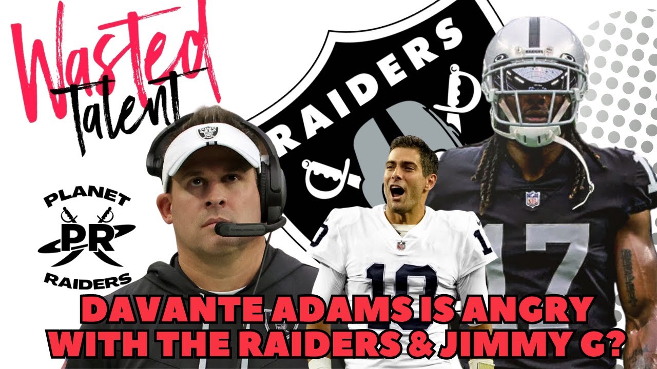 Raiders:davante Adams Says He Doesn’t “see Eye To Eye With Raiders&jimmy Garoppolo?