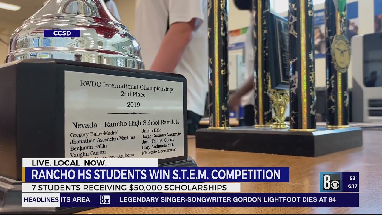 Rancho High School students win STEM competition