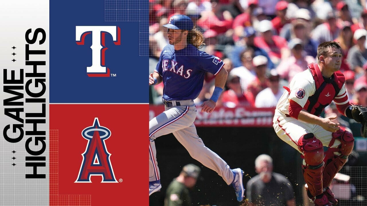 Rangers Vs. Angels Game Highlights (5/7/23) | Mlb Highlights