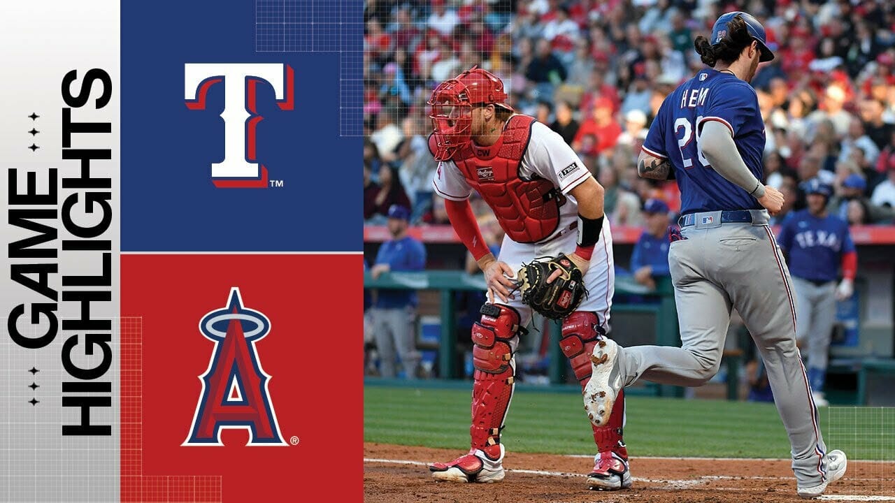 Rangers Vs. Angels Game Highlights (5/6/23) | Mlb Highlight