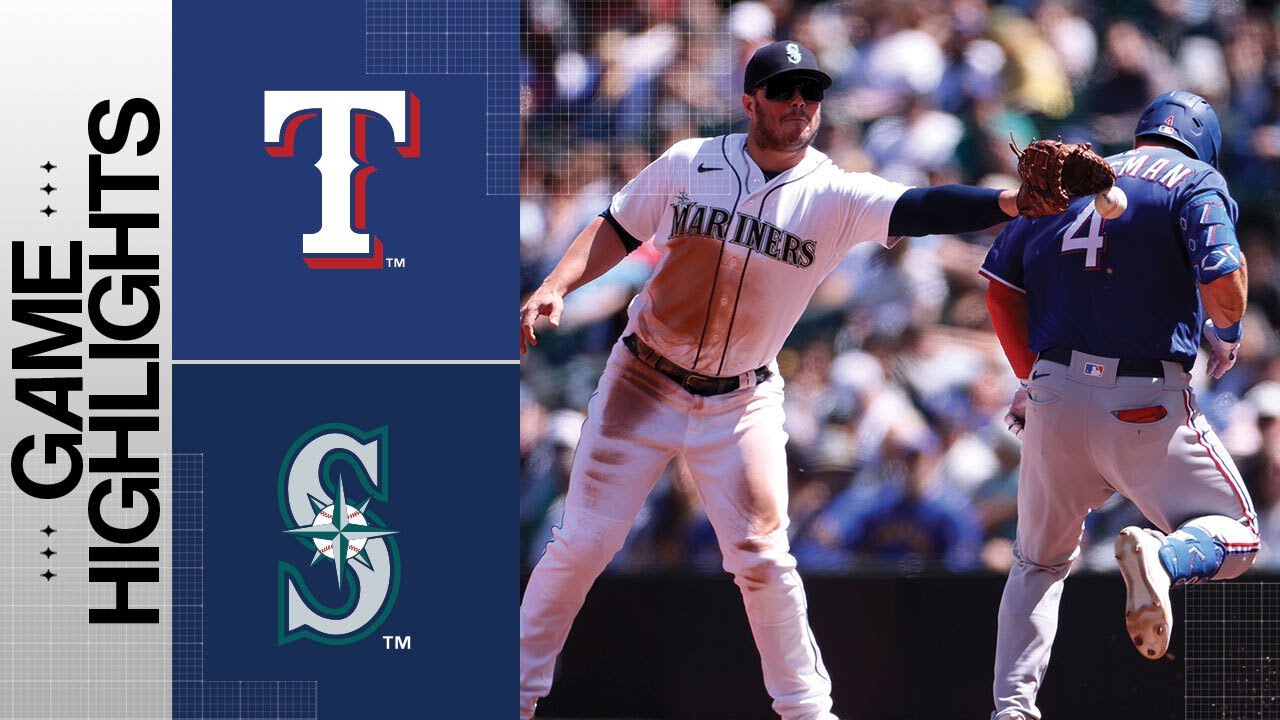 Rangers Vs. Mariners Game Highlights (5/10/23) | Mlb Highlight