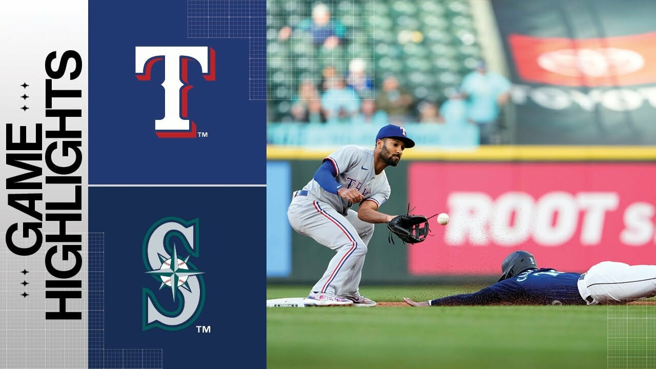 Rangers Vs. Mariners Game Highlights (5/8/23) | Mlb Highlights