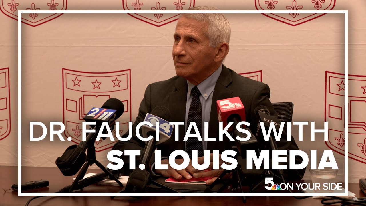 Raw Video: News Conference With Dr. Anthony Fauci Ahead Of Washu School Of Medicine Graduation | St. Louis News