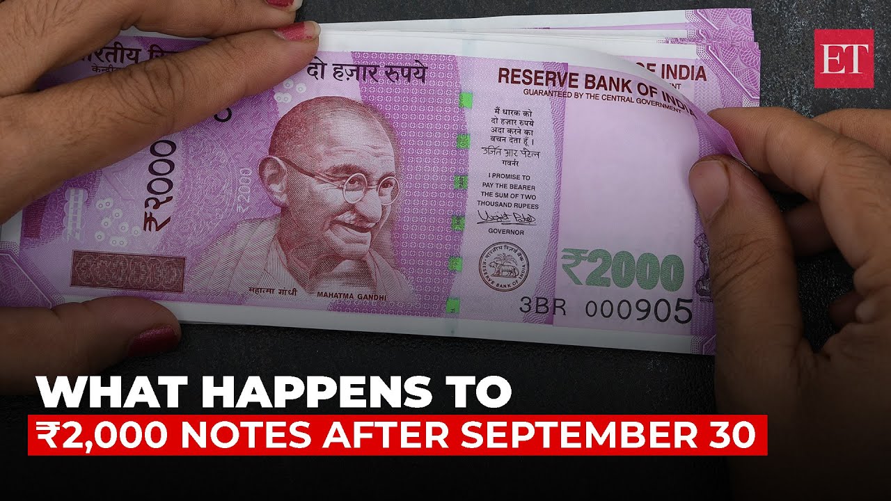 Rbi Circular On ₹2,000 Notes: Here’s What You Can Do With Your Pink Notes | Econ Times