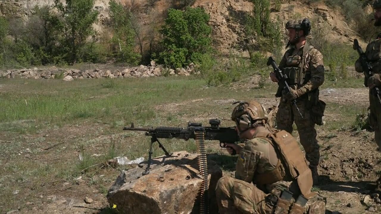 Recruits Train For Front Line Combat Ahead Of Ukraine’s Spring Offensive