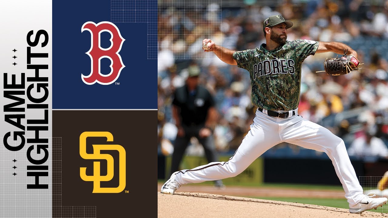 Red Sox Vs. Padres Game Highlights (5/21/23) | Mlb Highlights