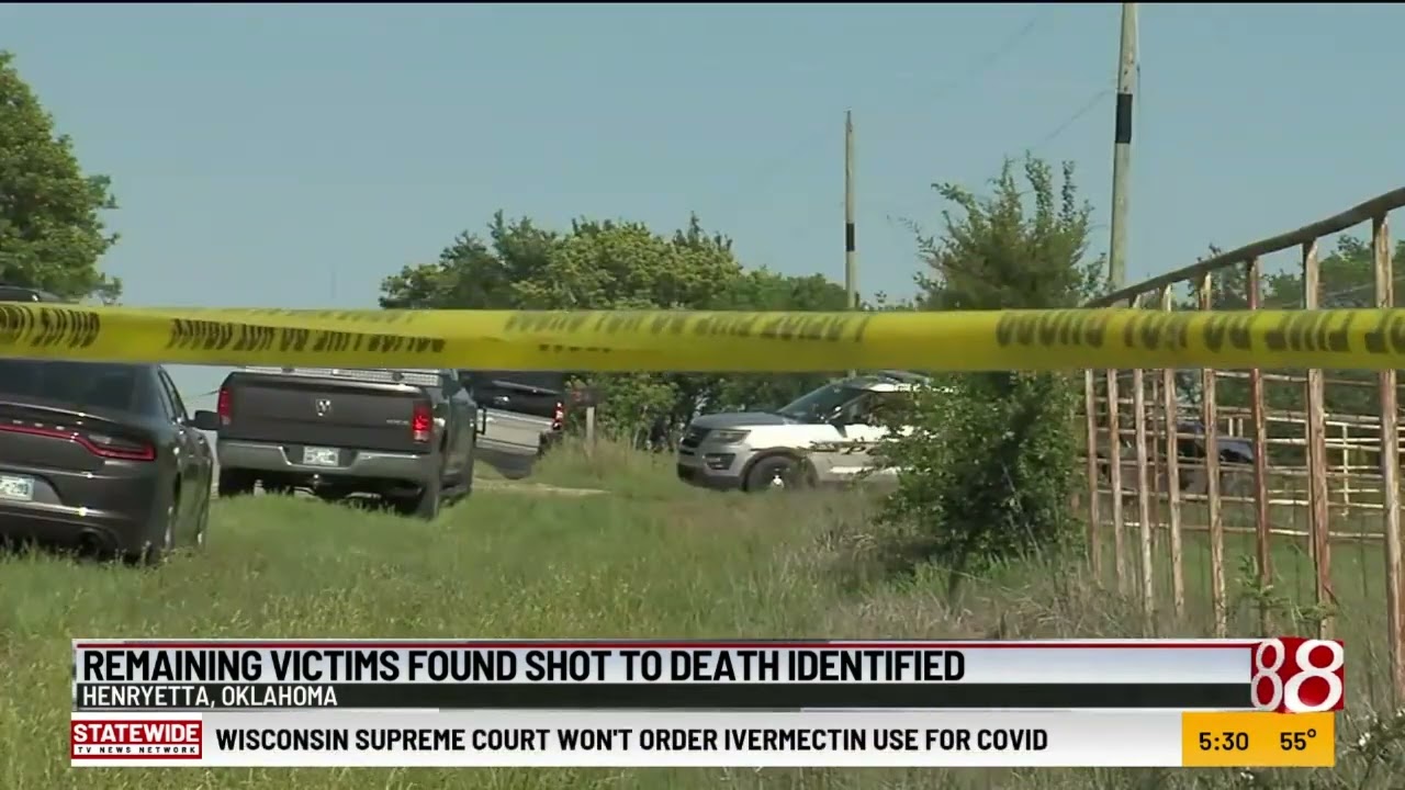 Remaining Victims Found Shot To Death In Oklahoma Identified