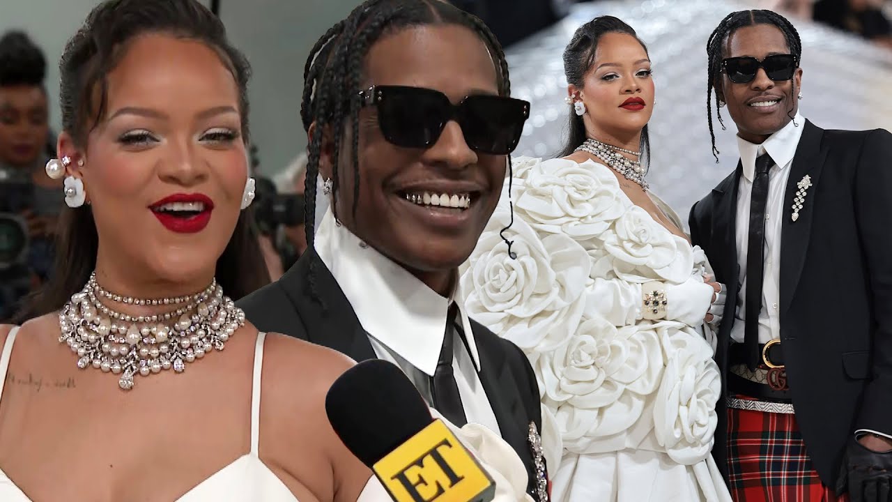 Rihanna And A$ap Rocky Shut Down 2023 Met Gala Carpet