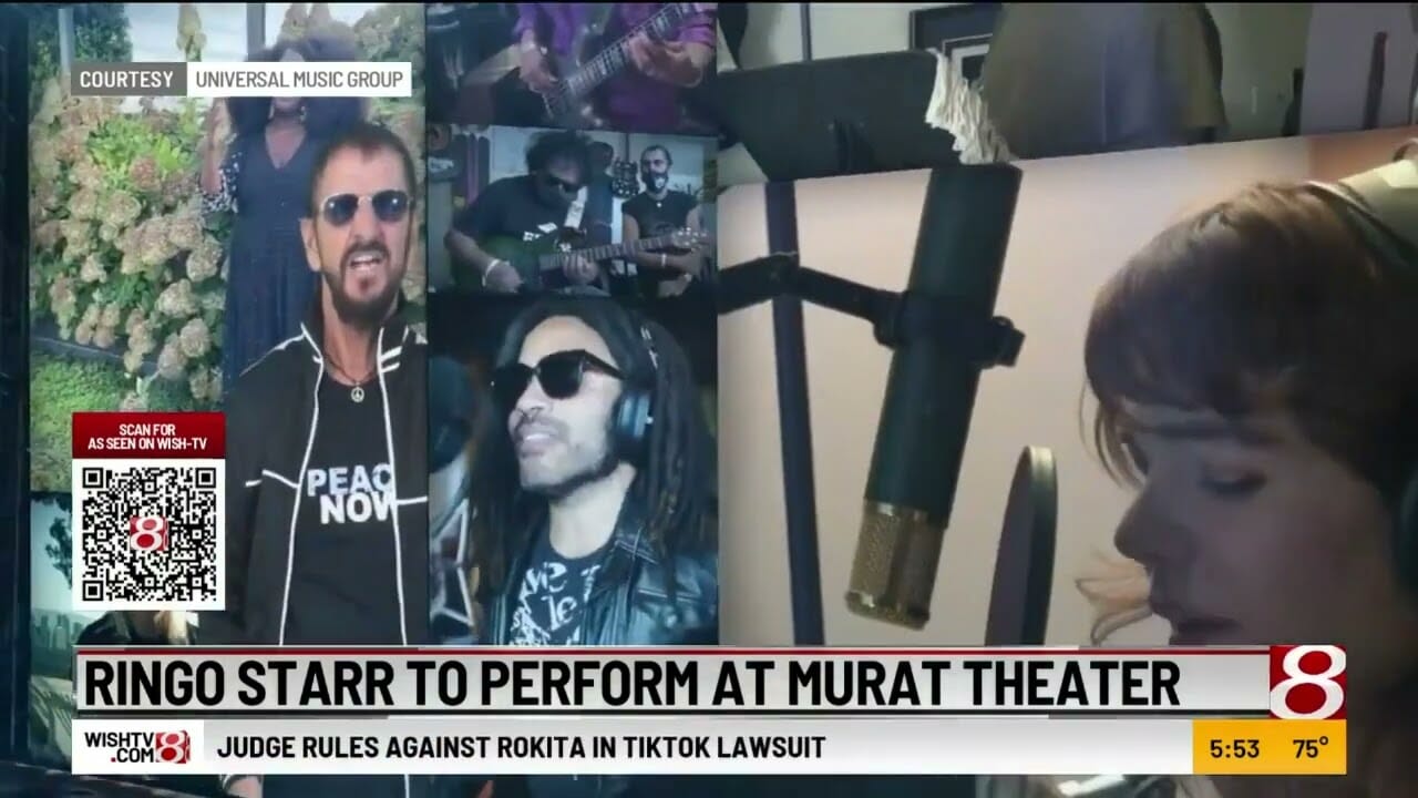 Ringo Starr To Perform At Murat Theatre