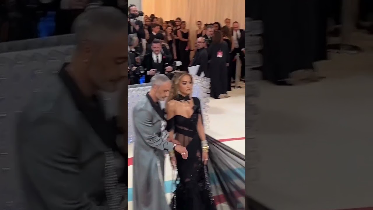 Rita Ora And Taika Waititi Are Truly A Marvelous Duo. ❤️ #metgala #shorts