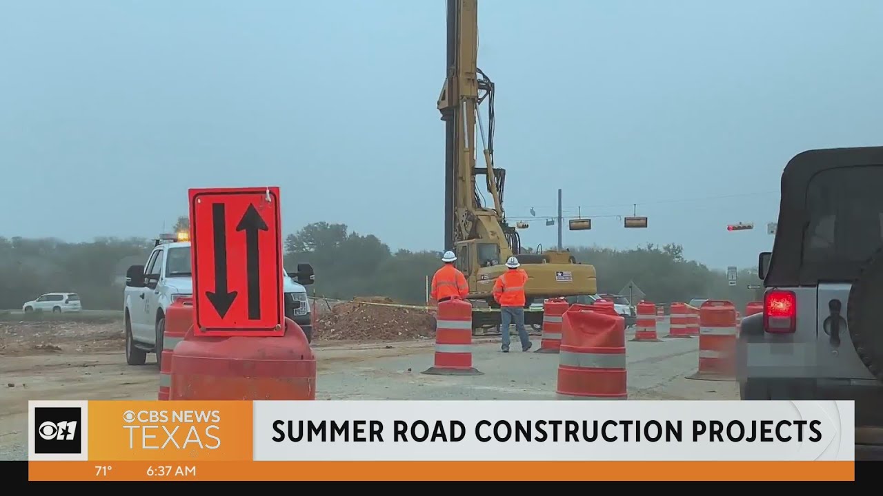 Road Construction Projects Abound In North Texas This Summer | Dallas News