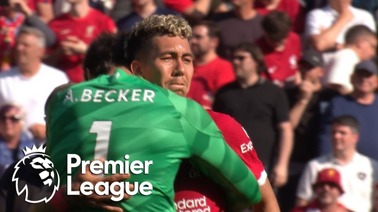 Roberto Firmino Bids Emotional Farewell To Liverpool Fans At Anfield | Premier League | Nbc Sports