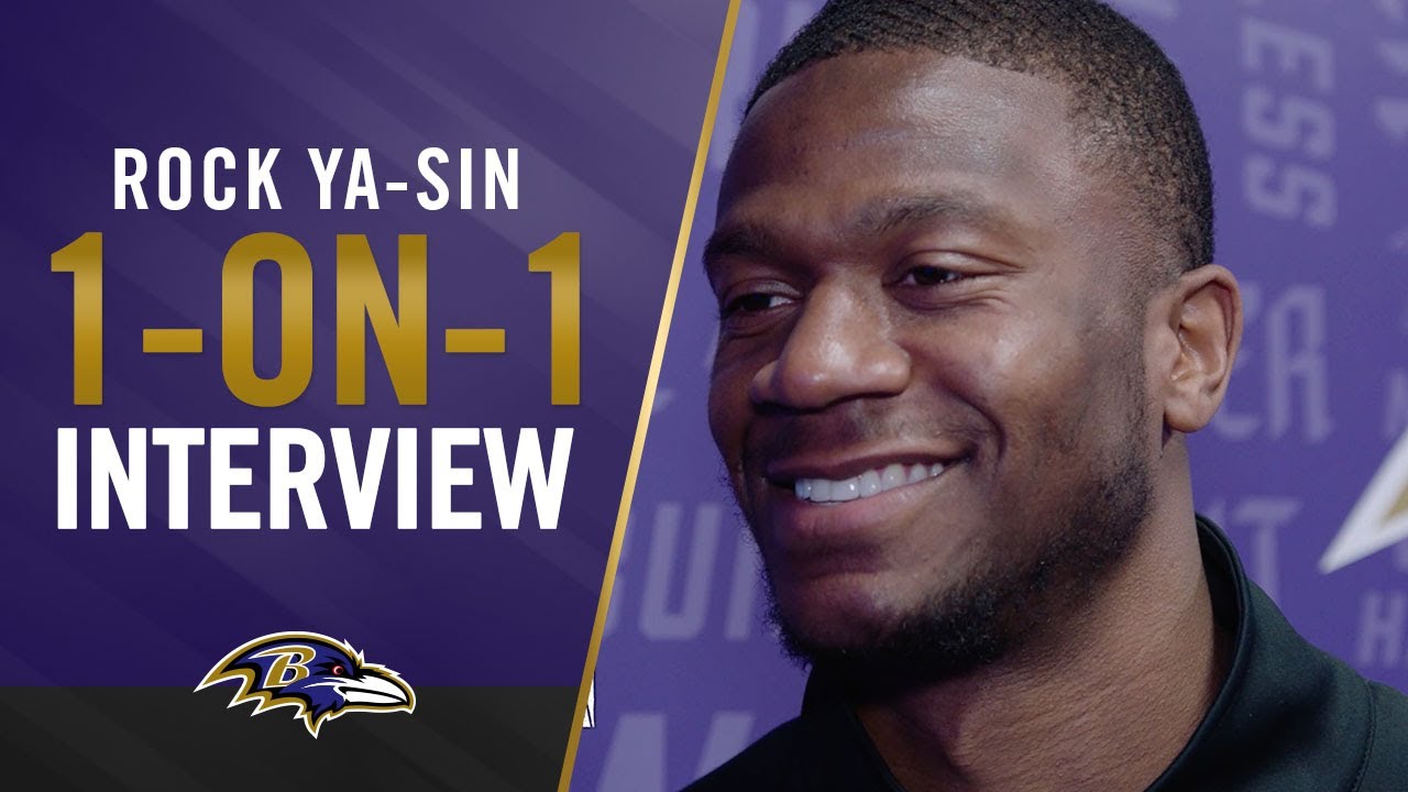 Rock Ya Sin Explains Why He Chose Ravens | Baltimore Ravens Interview