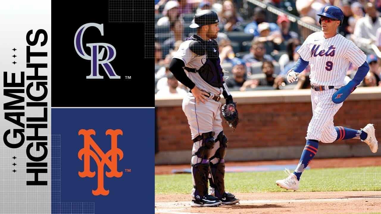 Rockies Vs. Mets Game Highlights (5/7/23) | Mlb Highlights