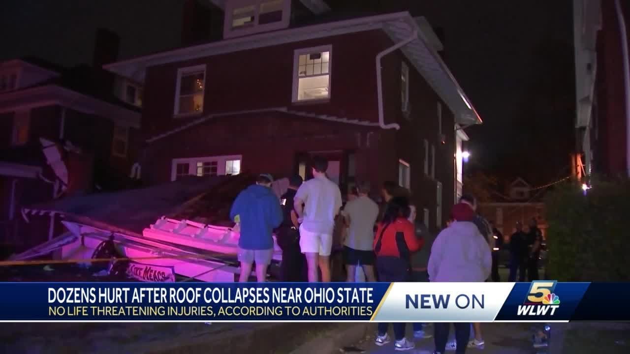 Roof Collapse At House Near Ohio State University Injures 14