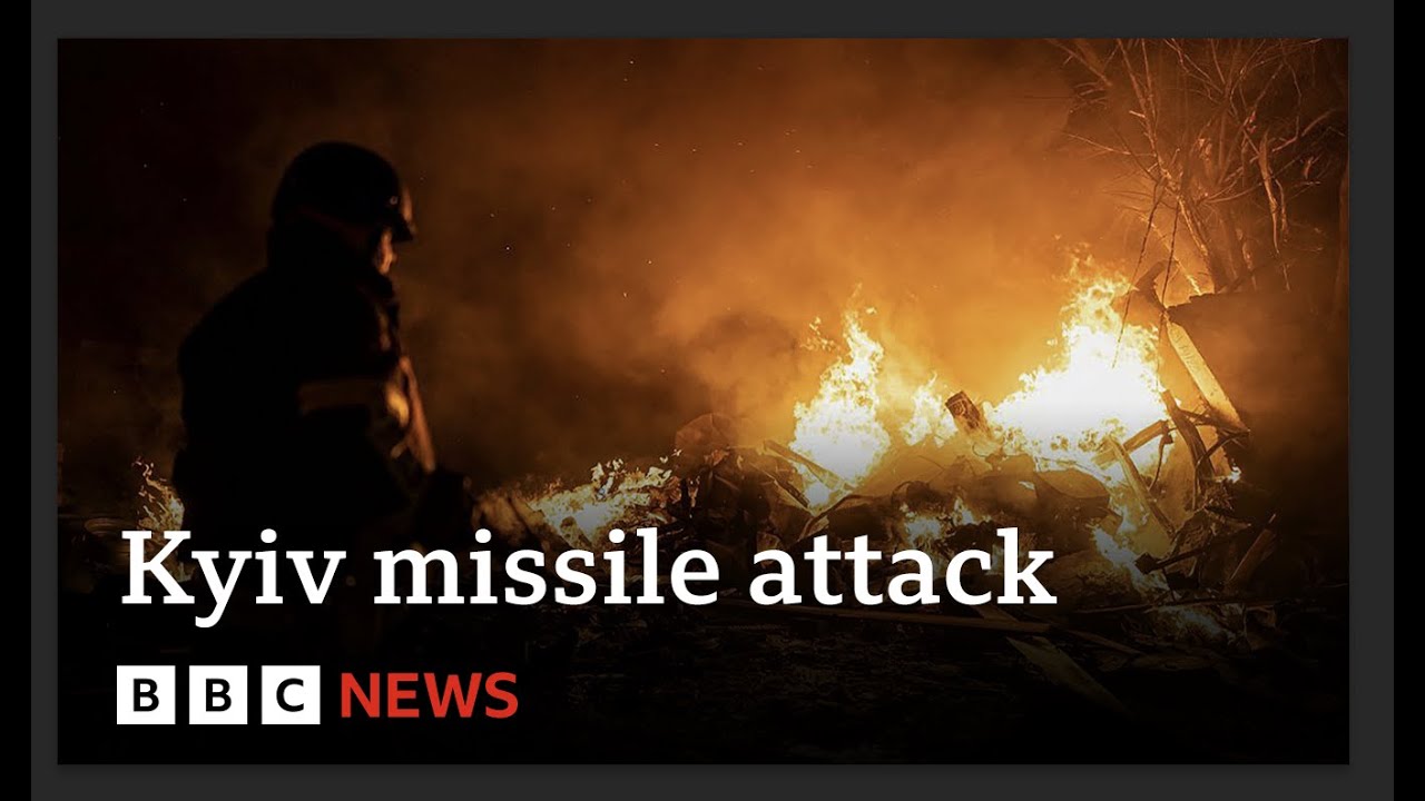 Russia Hits Ukraine’s Capital Kyiv With Ninth Wave Of Missile Attacks This Month – Bbc News