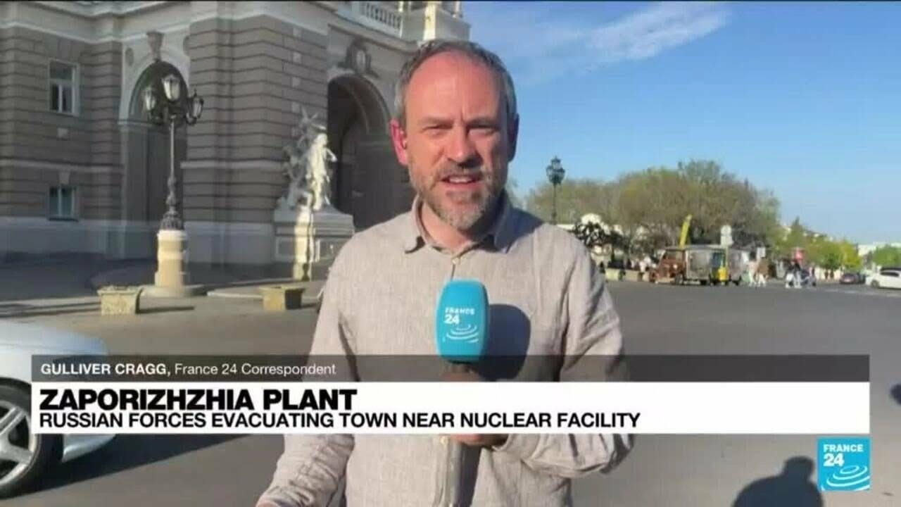 Russian Evacuations Near Zaporizhzhia Nuclear Facility Raise Suspicions • France 24 English