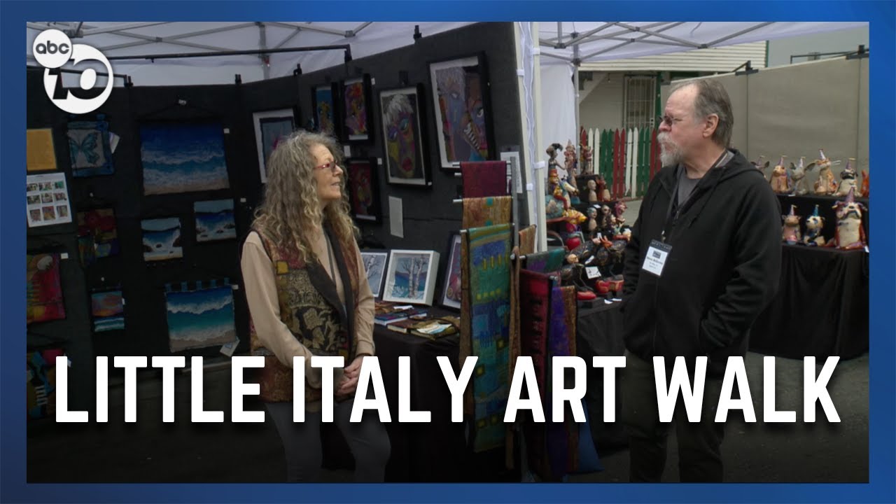 San Diego couple share their work at Little Italy Art Walk | San Diego News