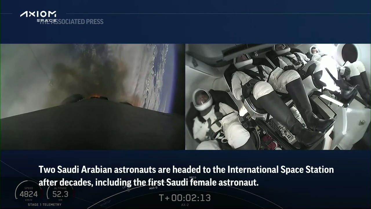 Saudi Astronauts Are Headed To The Space Station | Ap