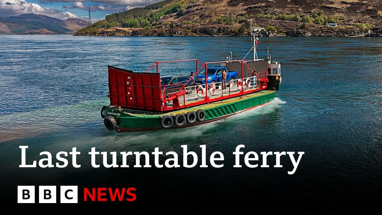 Scottish Turntable Ferry Last Surviving In The World – Bbc News