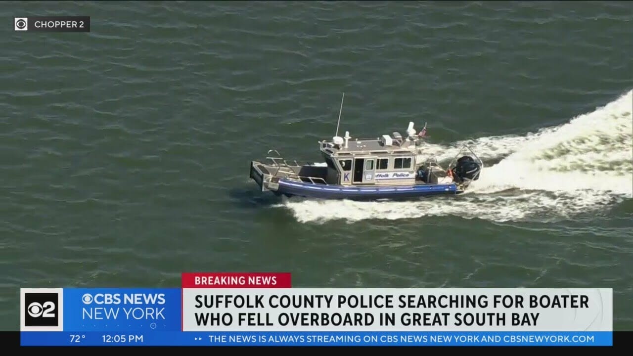 Search For Missing Boater Off Long Island