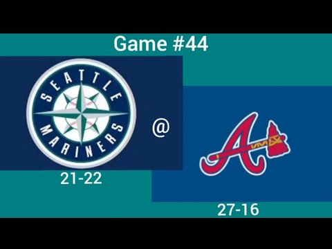 Seattle Mariners At Atlanta Braves Mlb Highlights #seattlemariners #atlantabraves #mlbhighlights