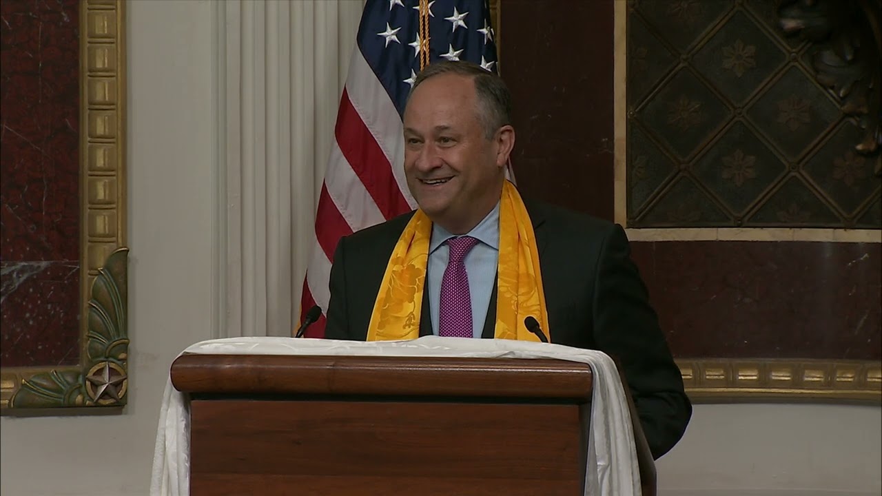 Second Gentleman Douglas Emhoff Hosts The White House Vesak Celebration | Dc News