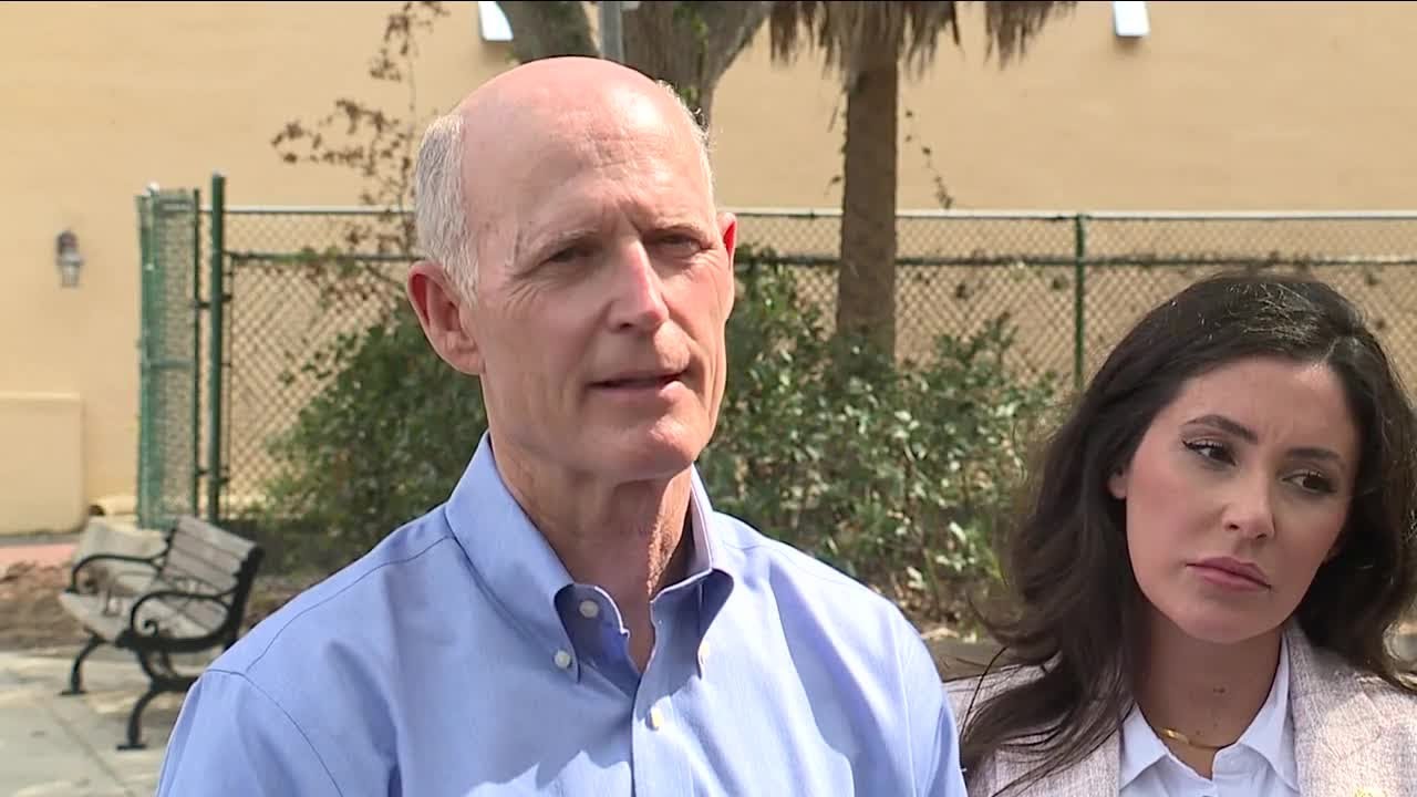 Senator Rick Scott Tours Shelter Where Unaccompanied Migrant Teen Lived Before His Death