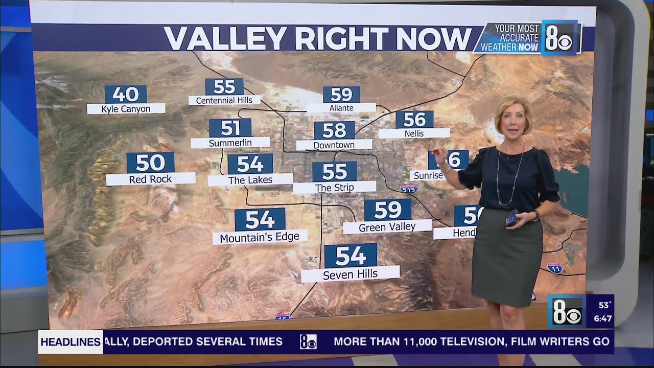 Sherry’s Forecast: Tuesday, May 2, 6:45 A.m.