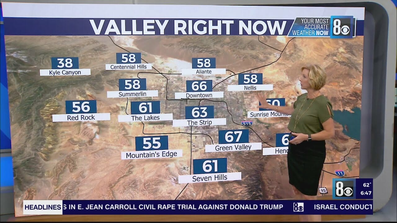 Sherry’s Forecast: Tuesday, May 9, 6:45 A.m.