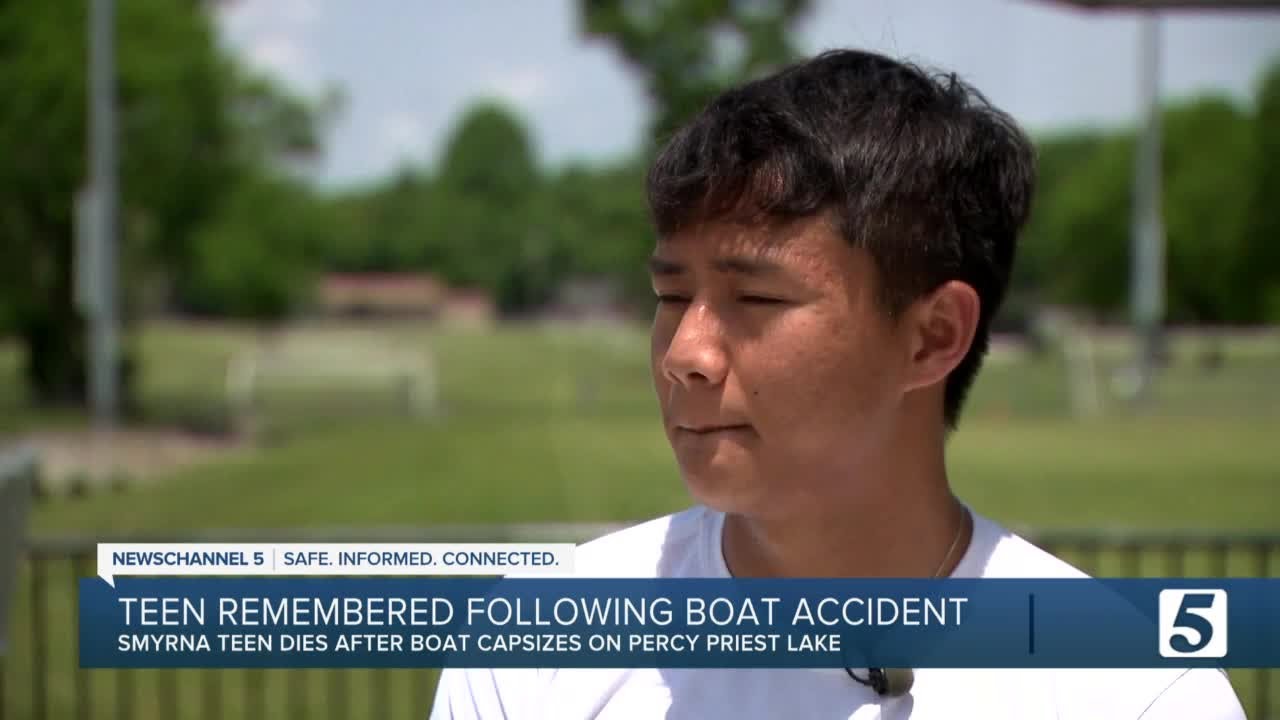 Smyrna Community Remembers Teen Whose Boat Capsized In Percy Priest Lake