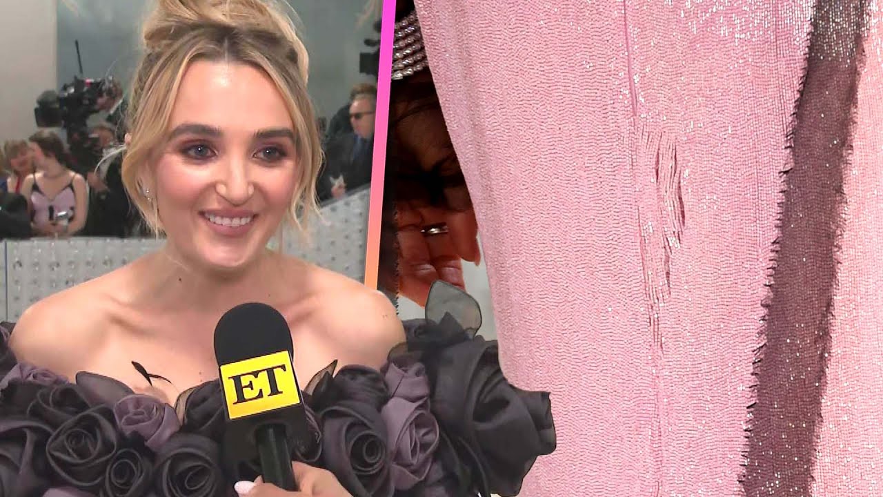 Snl’s Chloe Fineman Rips Dress On The Way To The 2023 Met Gala! (exclusive)