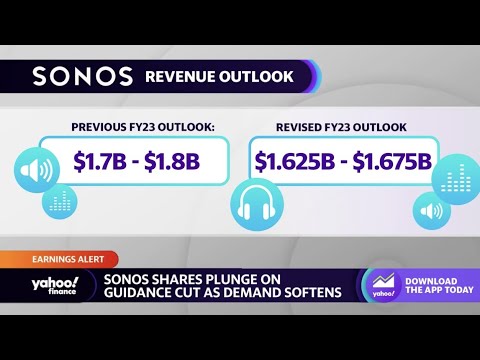 Sonos Stock Plunges Following Earnings Beat, Guidance Cut On Softening Demand