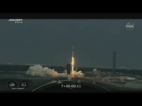 Spacex, Axiom Launch Four People Into Space