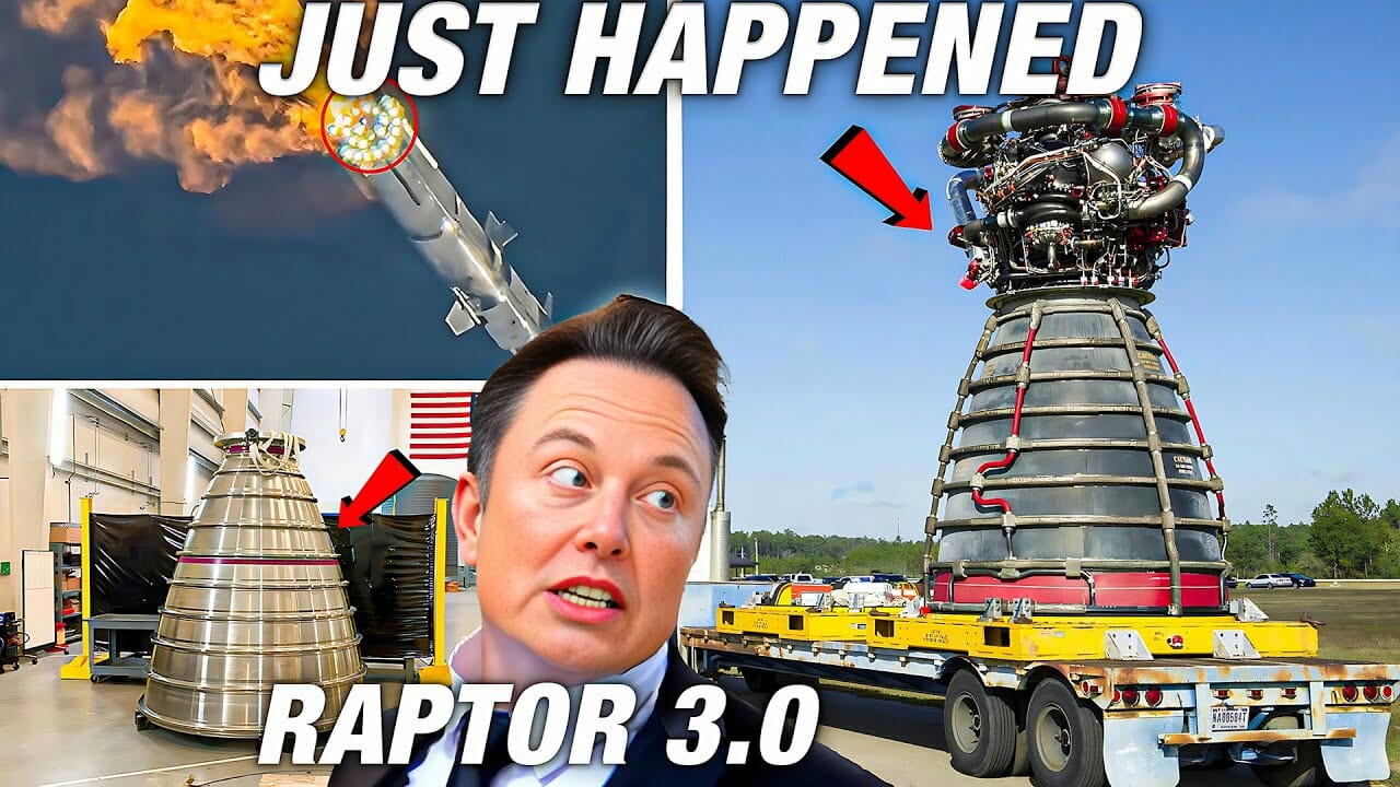 Spacex Just Revealed New Raptor Engine 3.0 Secrets For Next Starship Launch | Spacex News