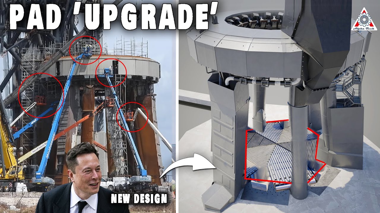 Spacex Upgrades Everything On Starship’s Pad For New Launch… | Spacex News