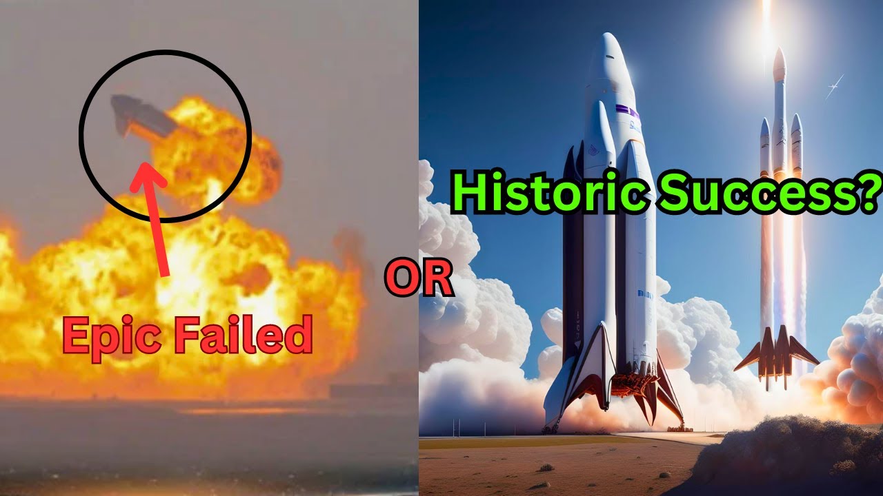 Spacex’s Starship Launch: Epic Fail Or Historic Success? Find Out Now! | Spacex News