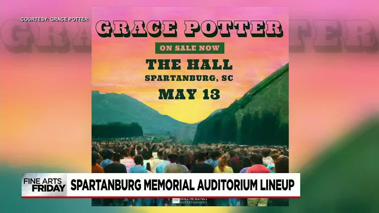 Spartanburg Memorial Auditorium Lineup