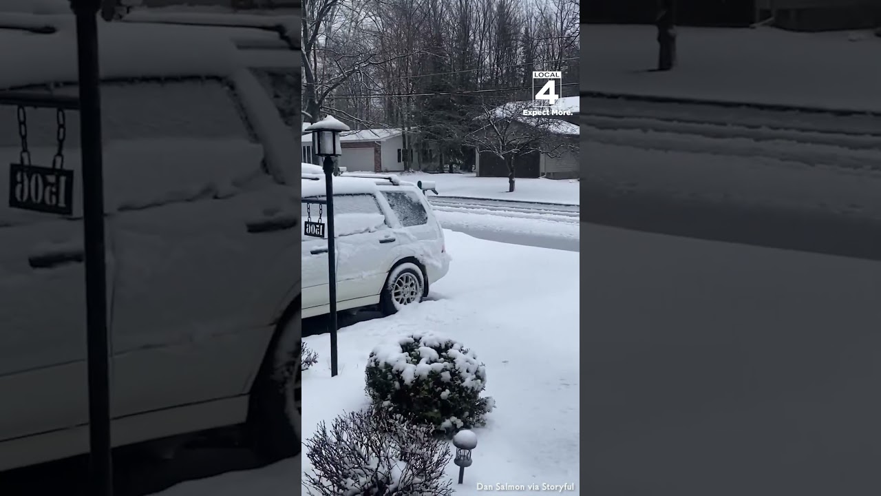 Spring May Bring May Flowers, But In The Upper Peninsula, It’s Bringing More Than A Foot Of Snow. | Detroit News