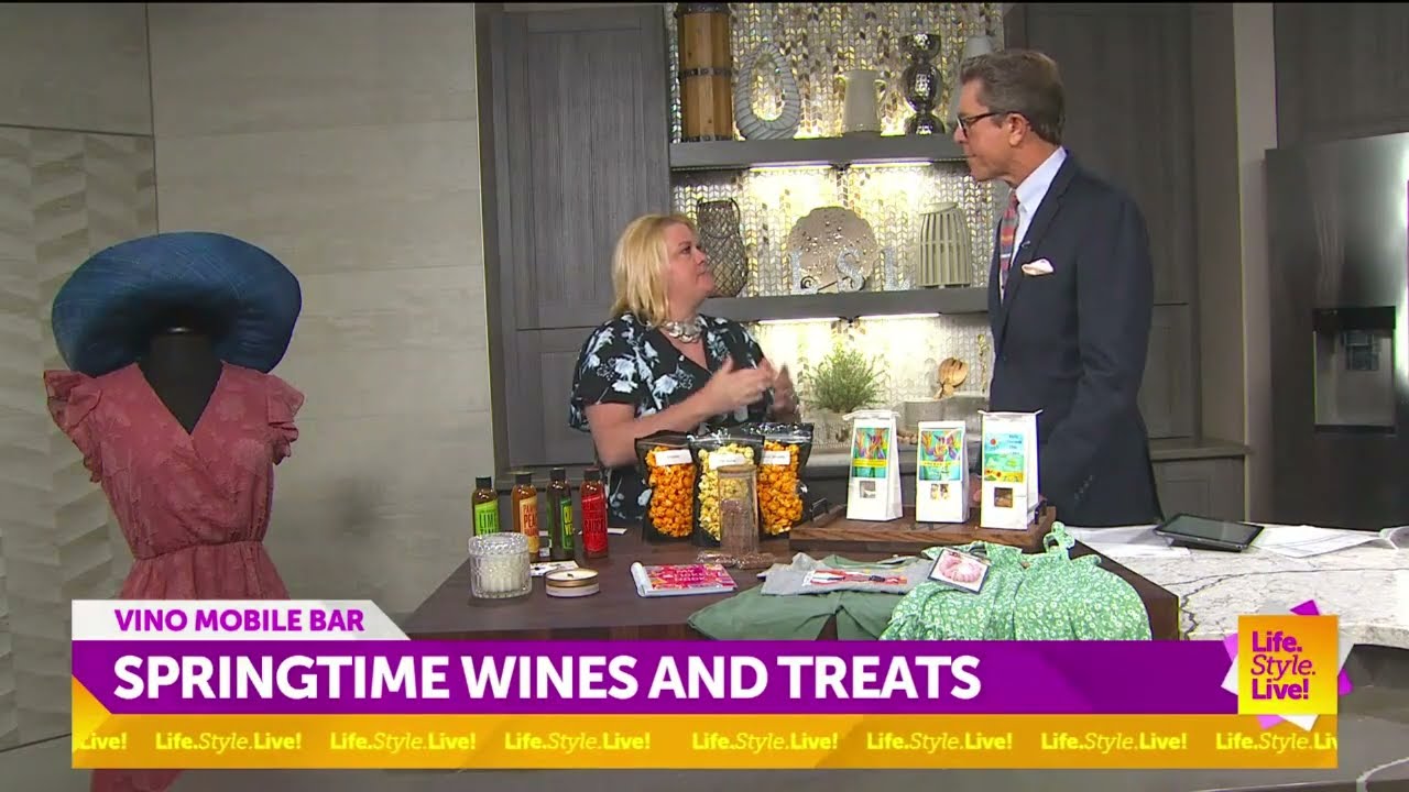 Springtime Wines And Treats With Vino Mobile Bar