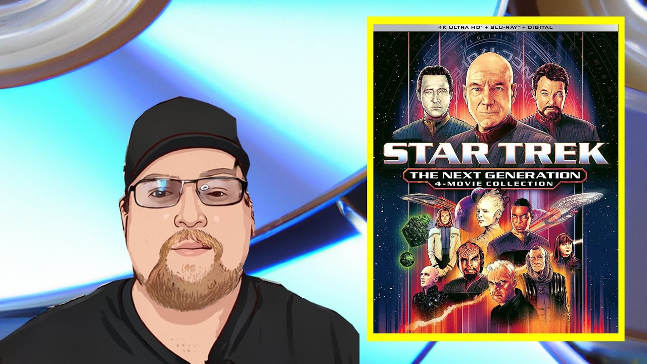 Star Trek: The Next Generation 4 Movie Collection 4k Unboxing And Review