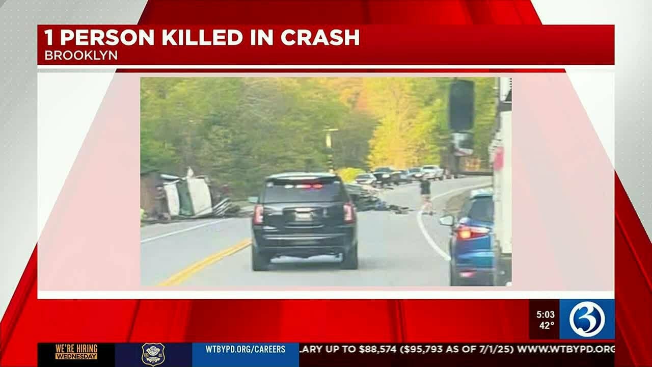 State Police: 1 Dead, 1 Injured After Brooklyn Dump Truck Crash